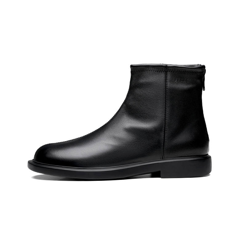PARDASAUL PARDASAUL Cow Leather Ankle Boots Men's Black