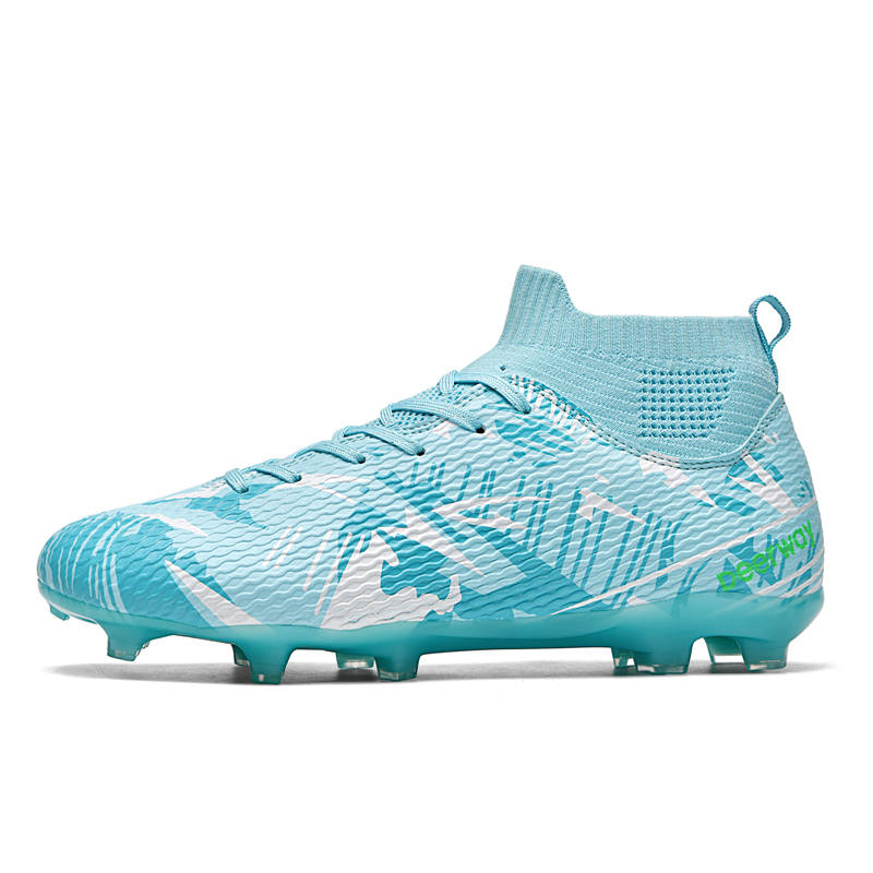 DEERWAY FG Firm Ground Cushioning Lightweight Slip Resistant Cushioning Lightweight Slip Resistant Soccer Shoes Unisex