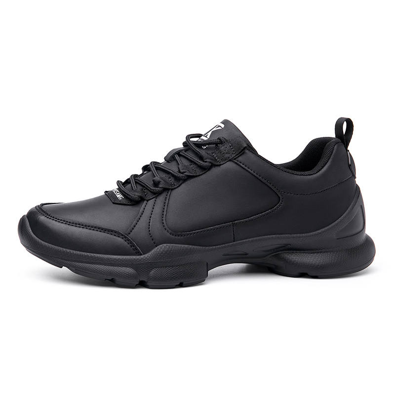 CKVUSAMG Top Grain Cow Leather Cushioning Height Increasing Abrasion Resistant Breathable Slip Resistant