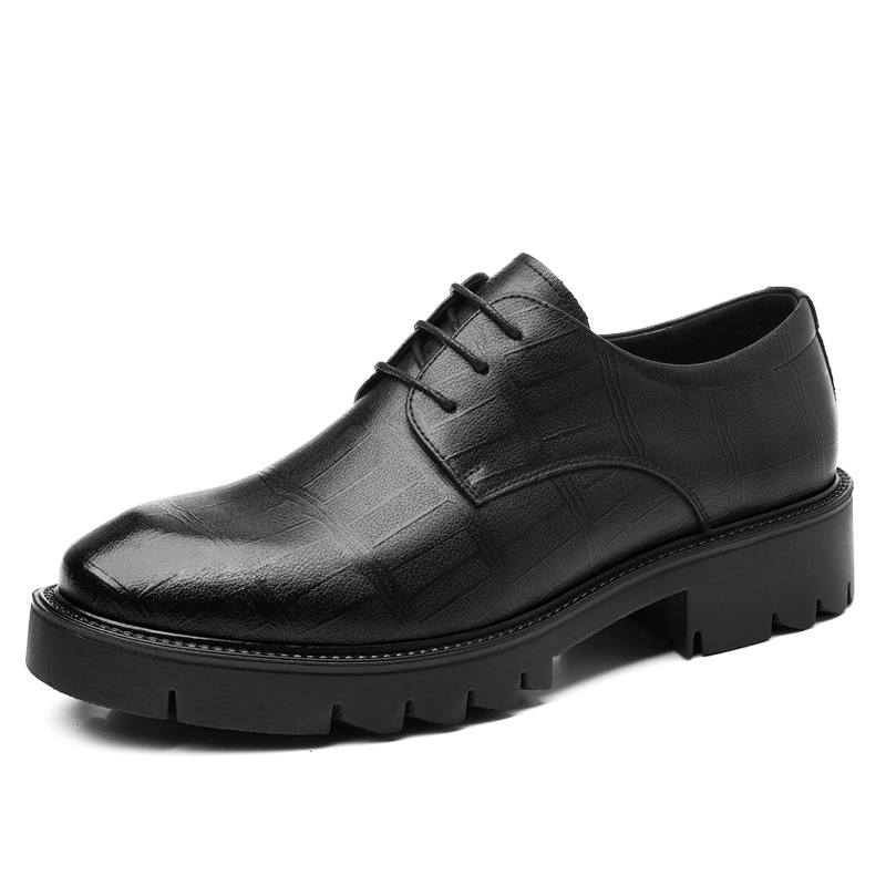 Poitulas Poitulas Microfiber Leather Casual Shoes Men's Black