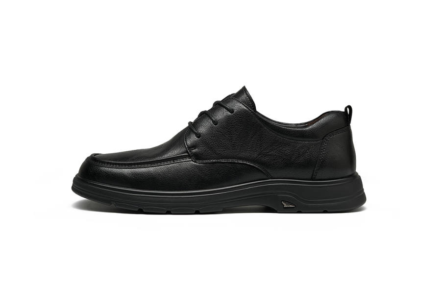 HLA Casual Leather Shoes Men's Black