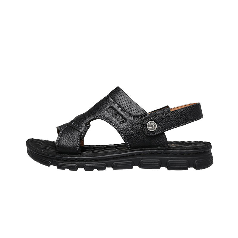 LAORENTOU LAORENTOU Beach Sandals Men's Black