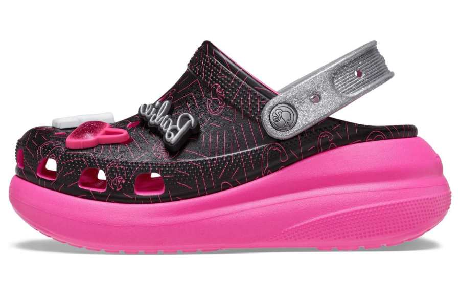 Crocs Crocs Crush Clog Barbie Black Pink Women's