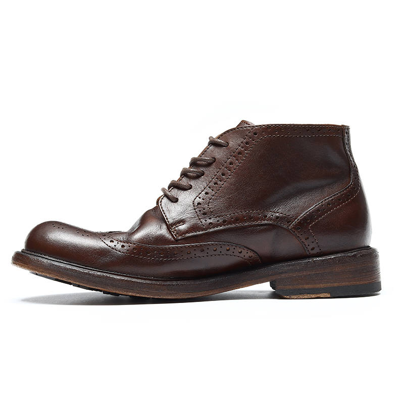 ASTON M.JAZZ Cow Leather Casual Shoes Men's