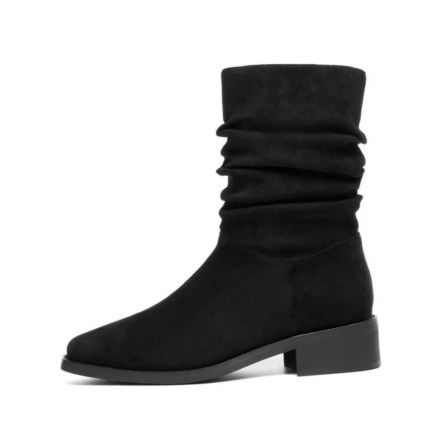 JOSINY Suede Short Chelsea Boots Women's