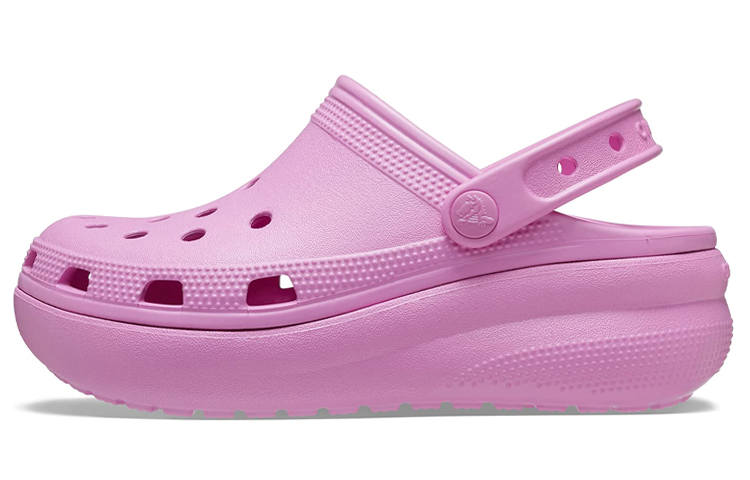 Crocs Classic Clog EVA Beach Sandals 4.5cm Women's Pink