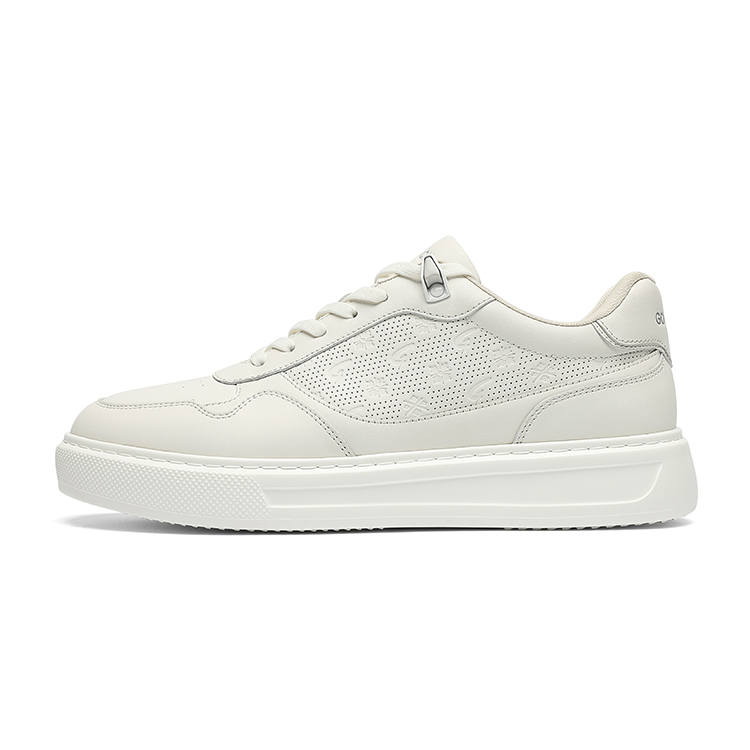 GOLDLION Low top Skateboard Shoes Men's White