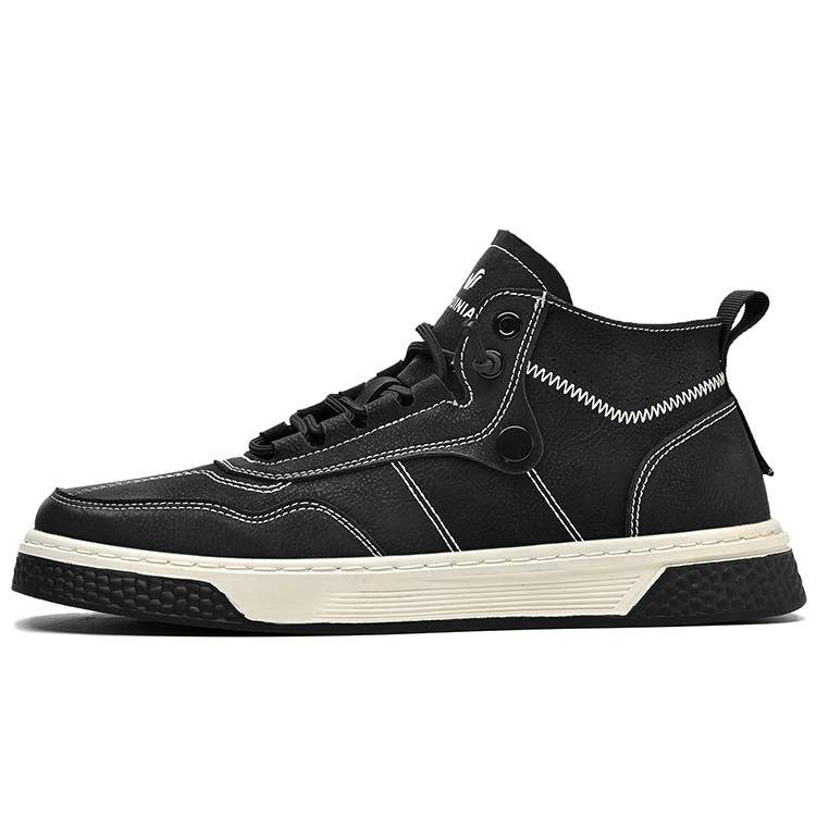 Rich Birds Mid top Skateboard Shoes Men's Black