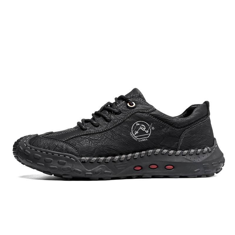 GONGFUHUOBAN Microfiber Leather Low top Casual Shoes Men's