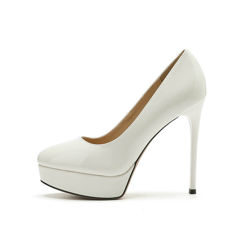 Zubumei Slim Heel High Heels 12cm Women's