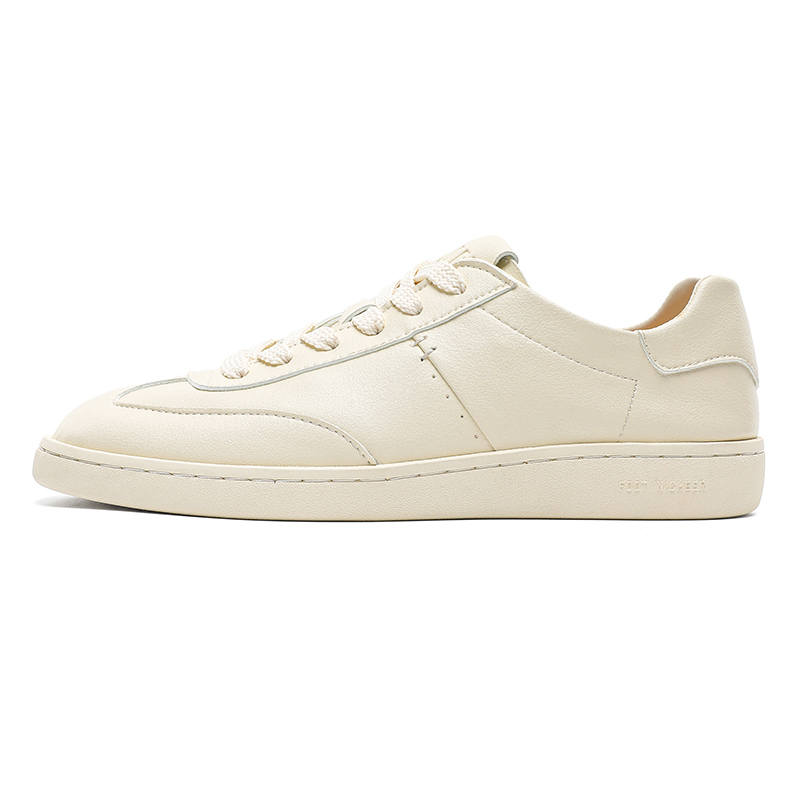 V05 Microfiber Leather Breathable Low top Skateboard Shoes Men's Beige