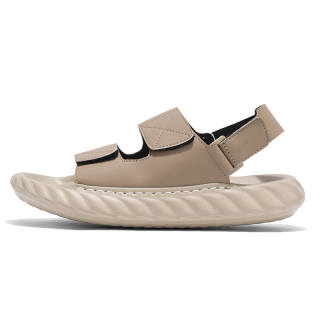 CAOZE Beach Sandals Men's Black Beige