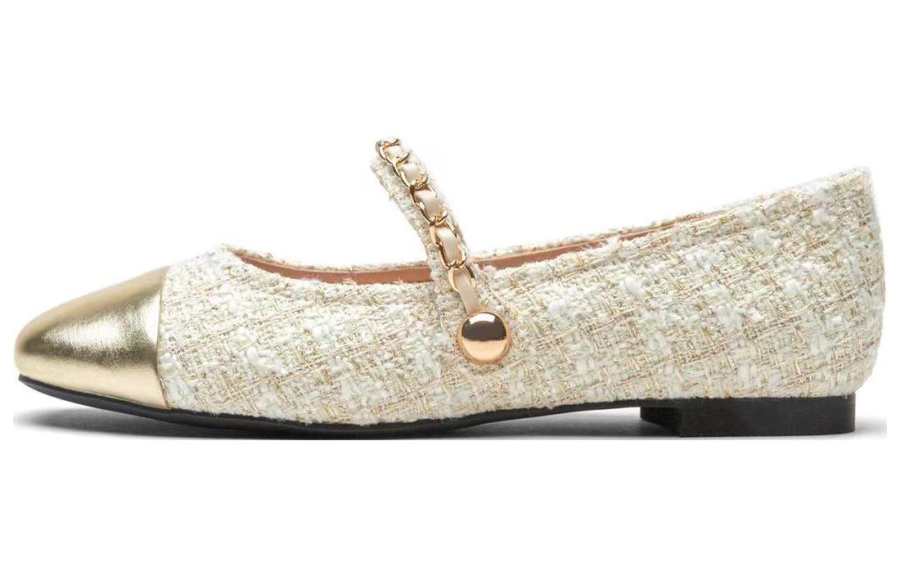 TOOMANYSHOES Glass Window Flat Mary Jane Shoes Women's