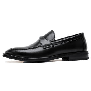 LUOMAIKE Microfiber Leather Casual Shoes Men's Black