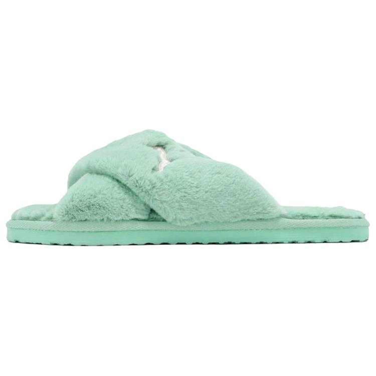 PUMA Fluff X Slip Resistant Slip Resistant Slide Slippers Women's Green