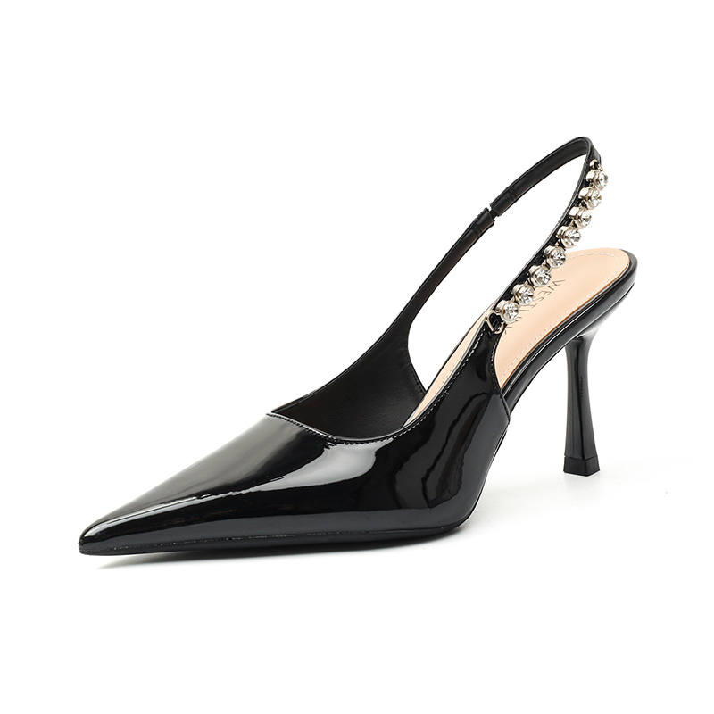 WESTLINK Pu Slim Heel High Heels Women's