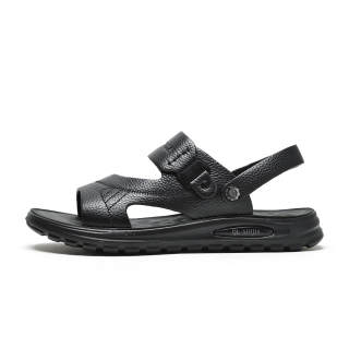 AIBAOLUO Beach Sandals Men's Black/Brown