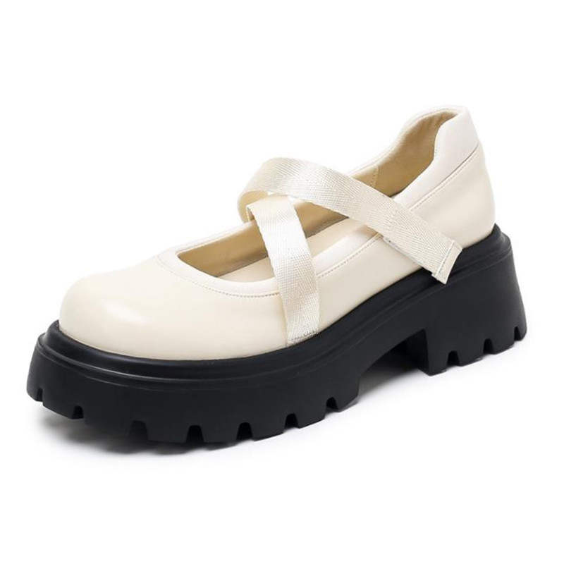 TATAYA Chunky Heel Mary Jane Shoes Women's