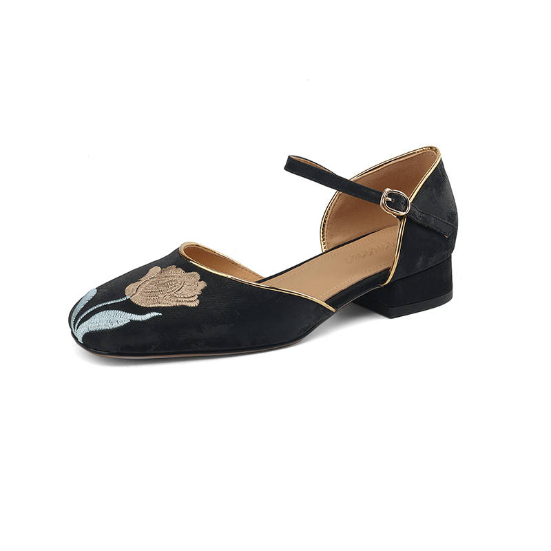 Echo&yolo Cow Leather Casual Shoes 3cm Women's