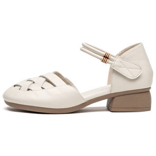 KANGLINIAO Cow Split Leather Casual Shoes 3.5cm Women's