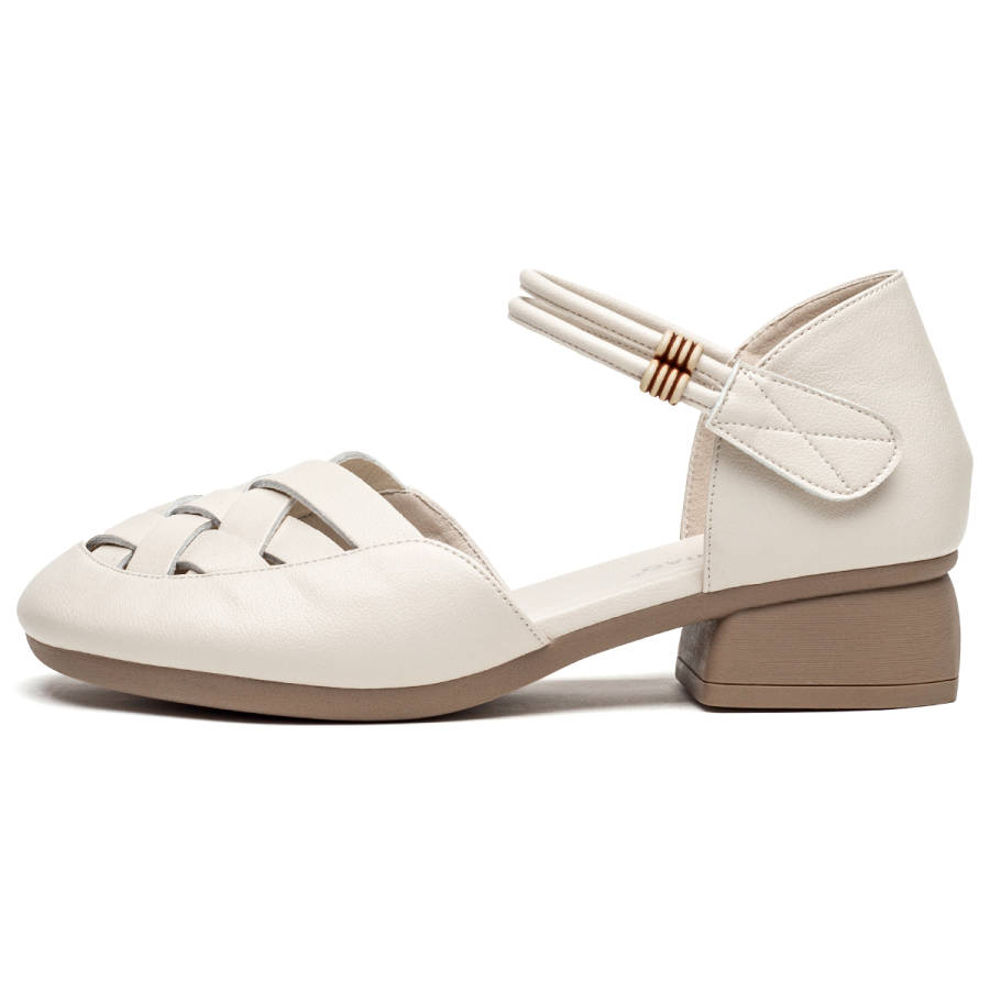 KANGLINIAO Cow Split Leather Casual Shoes 3.5cm Women's