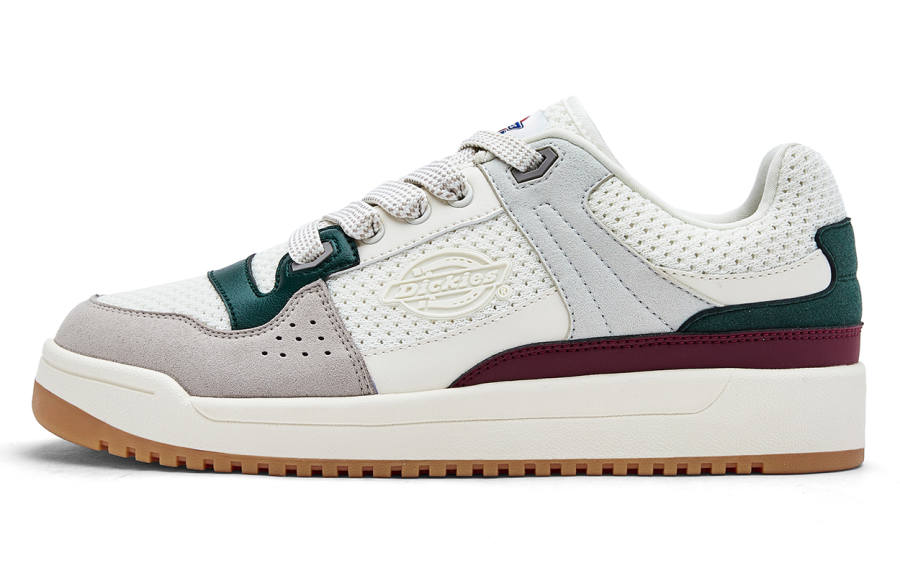 Dickies Low top Skateboard Shoes Men's White Gray