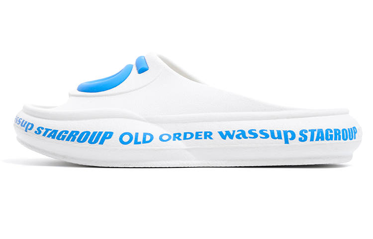 OLD ORDER WASSUP x OLD ORDER Quiet Slide Slippers Unisex