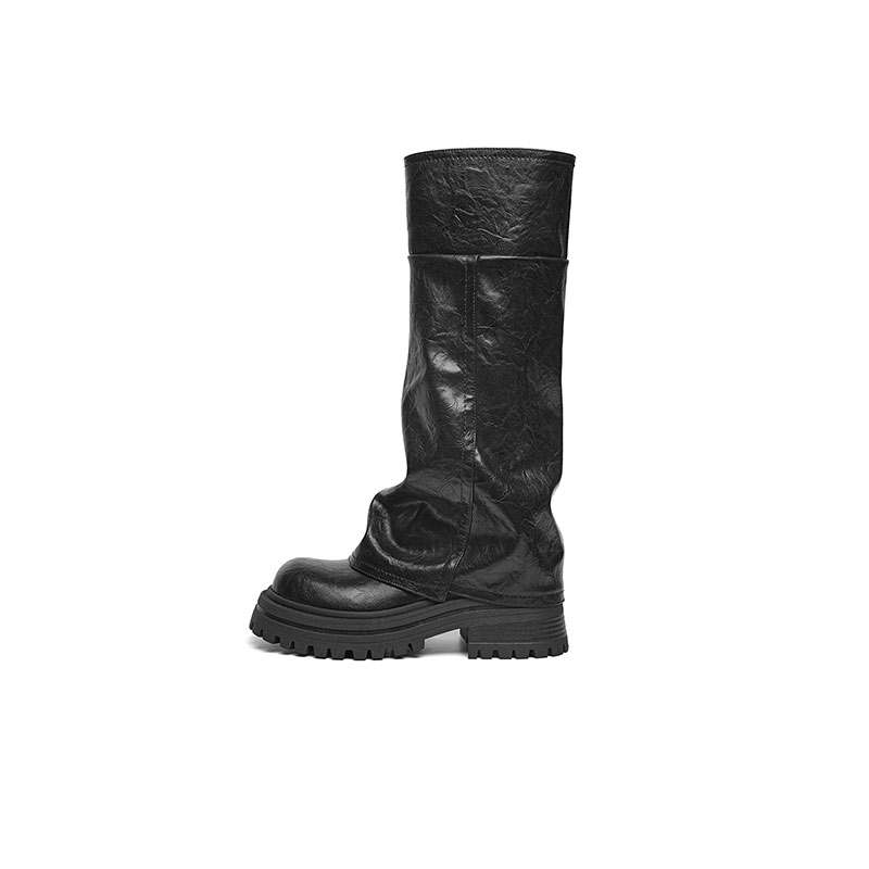 RED DRAGONFLY Knee high Boots 4.5cm Women's