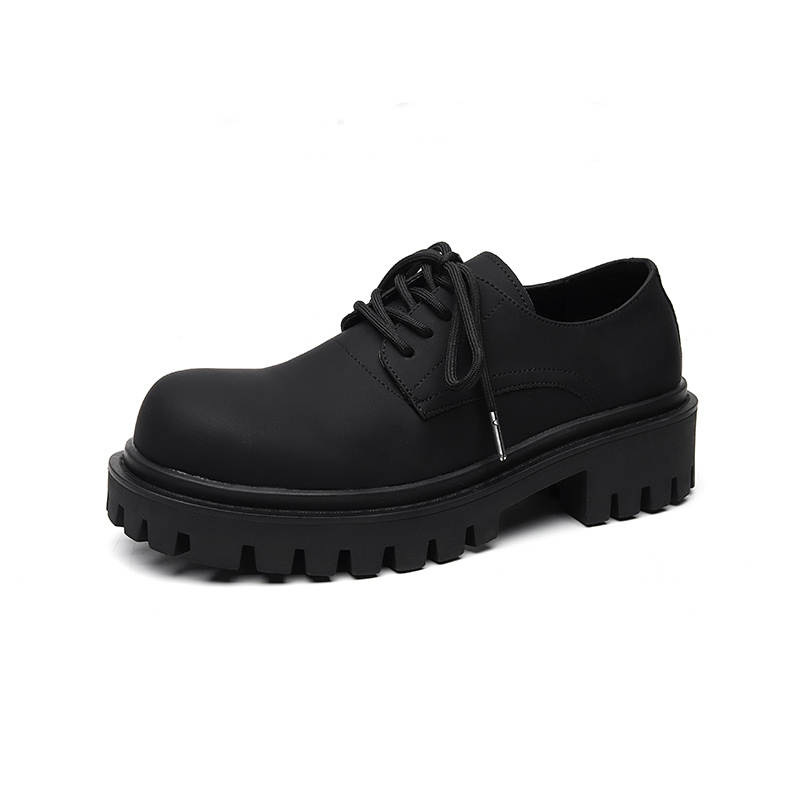 MODENGPAN MODENGPAN Microfiber Leather Casual Shoes Men's Black