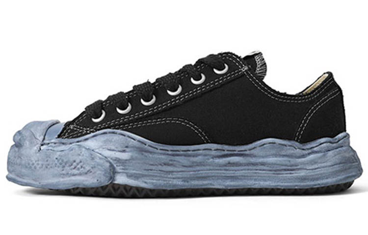 MIHARA YASUHIRO Hank OG Sole Low Black Overdye