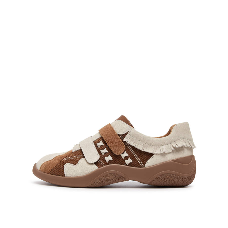 Joypeace Crying Puppy Low top Casual Shoes Women's Beige