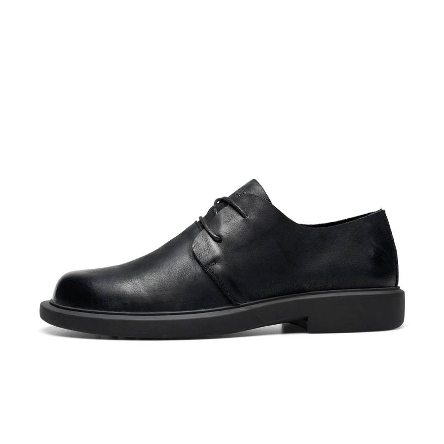 D:FUSE SCANDINAVIA D FUSE SCANDINAVIA Cow Leather Casual Shoes Men's Black