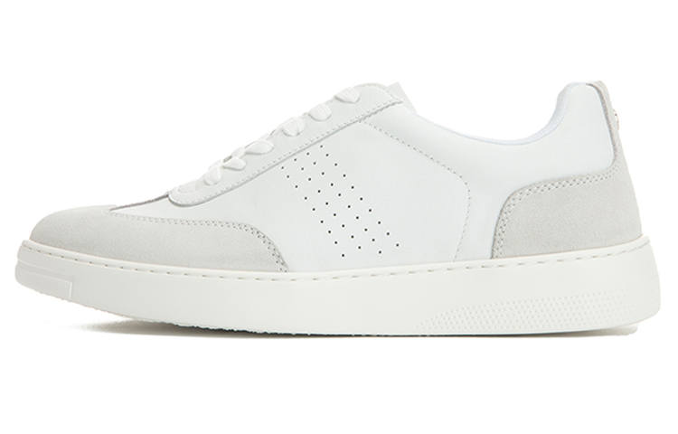 DAVID NAMAN Cow Leather Low top Skateboard Shoes Men's