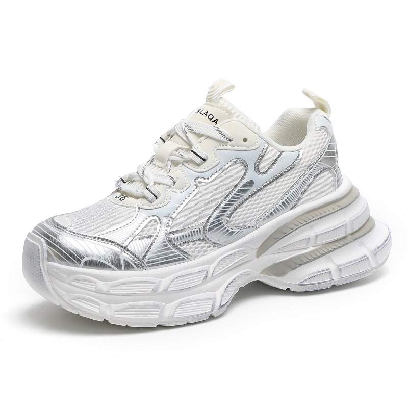 O.L O.L Microfiber Leather Low top Chunky Sneakers Women's