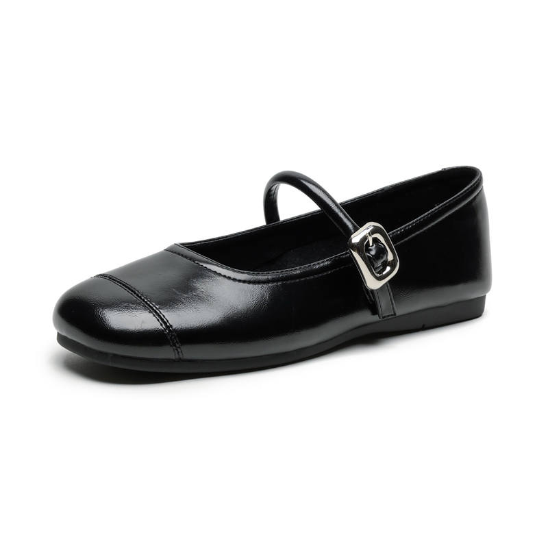 DAPHNE DAPHNE Pu Flat Mary Jane Shoes Women's