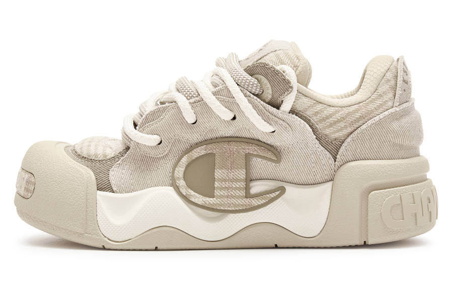 Champion Puffy Shoes AutoSkate V1 Skateboard Shoes Women's Light Brown