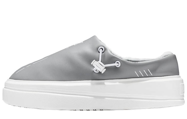 NORVINCY Casual Shoes Unisex Low Top Bright Gray