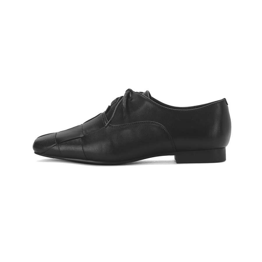 PIERCE GENTRY Cow Leather Casual Shoes 1.5cm Women's