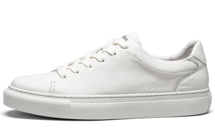 LEAVELAND Leather Stylish Skateboarding Shoes Unisex