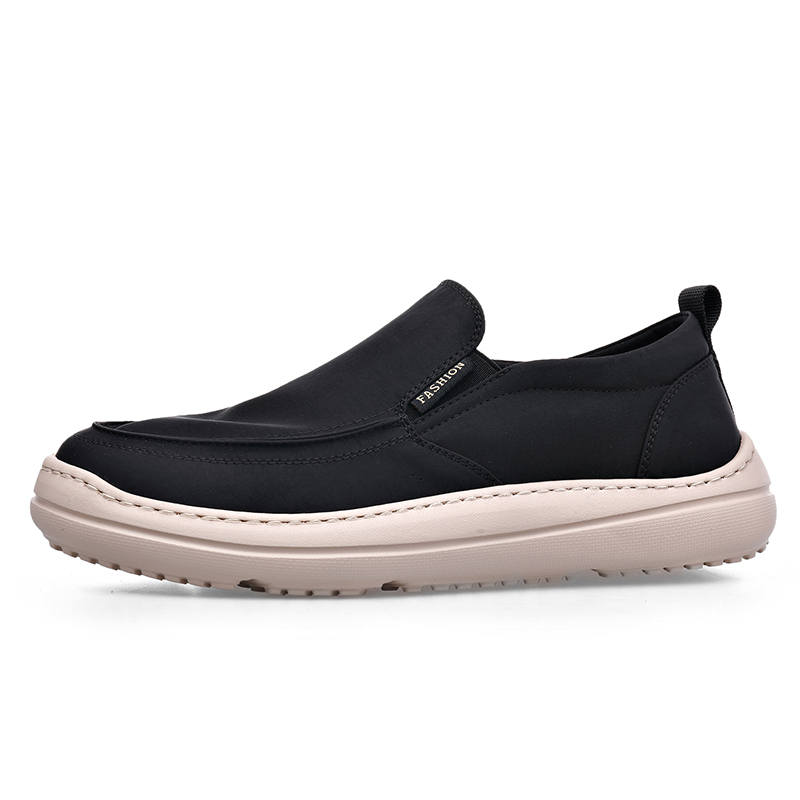 LUOMAIKE Casual Shoes Men's Low Top Black, Green
