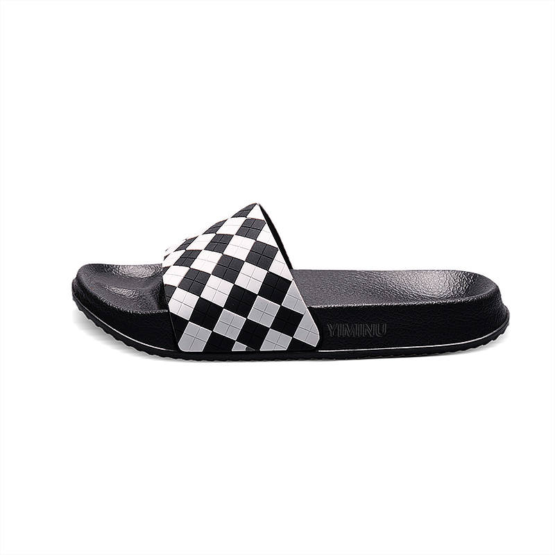 YIMINU Rubber Odor Resistant Odor Resistant Slide Slippers Men's
