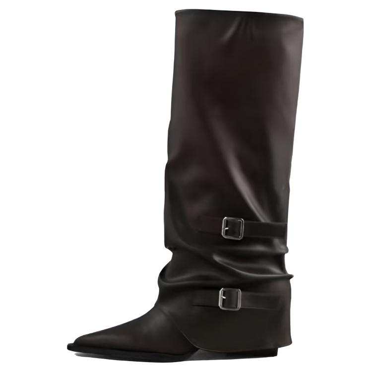 Aimilian Pu Knee high Boots Women's