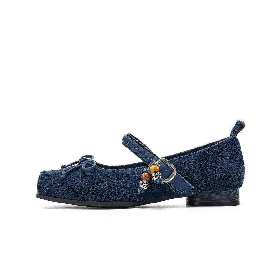 EBLAN Mary Jane Shoes Women's Royal Blue
