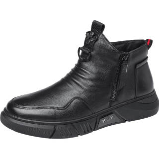 AOLUN Ankle Boots Men's Black