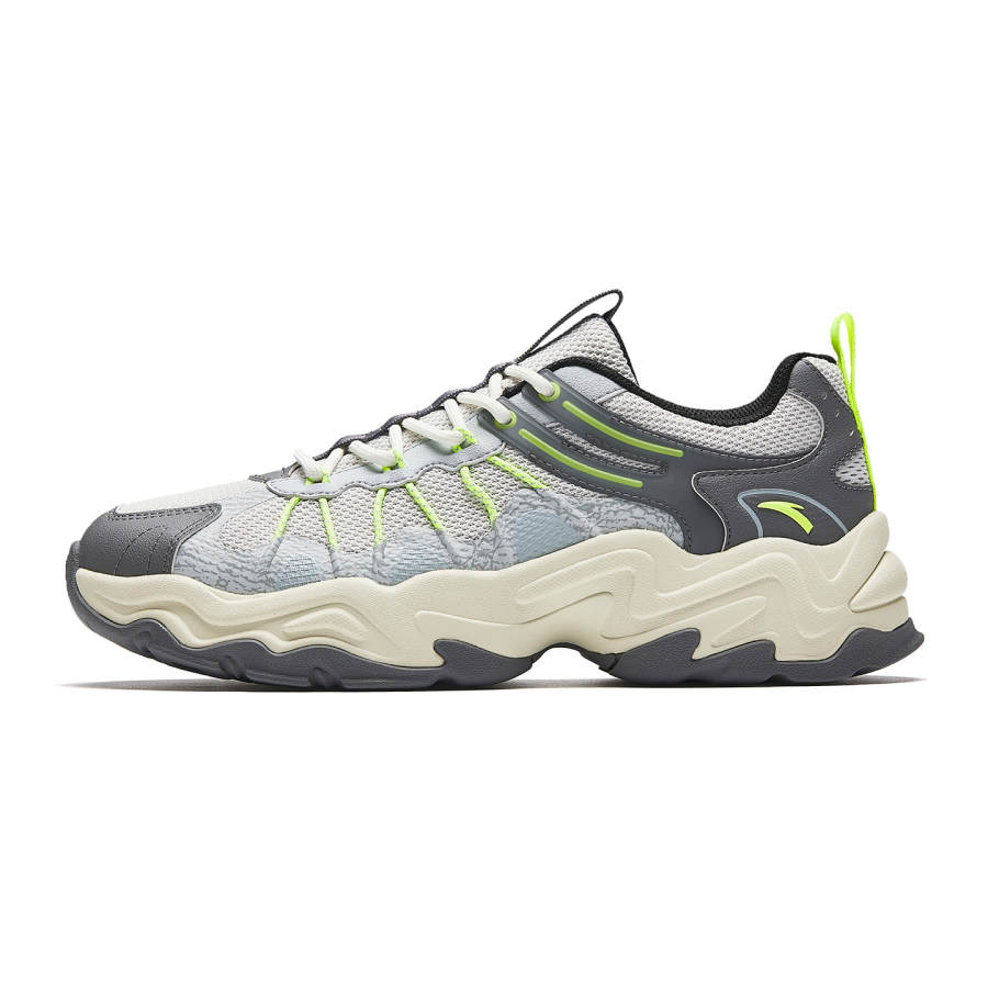 Anta Deer Trail Casual Shoes Men's Gray Green