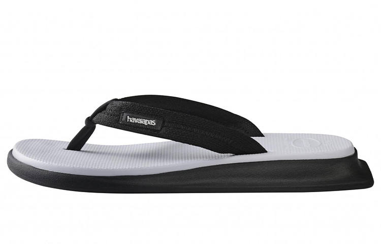 Havaianas Flip Flops Unisex White Black
