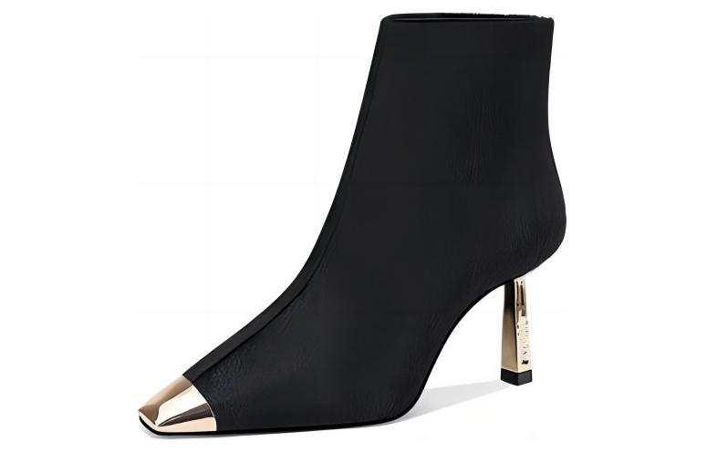 JESSICA SOPHIA Ankle Boots 6CM Women's Black