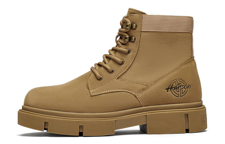 HARSON HARSON Short Mid Calf Combat Boots Men's