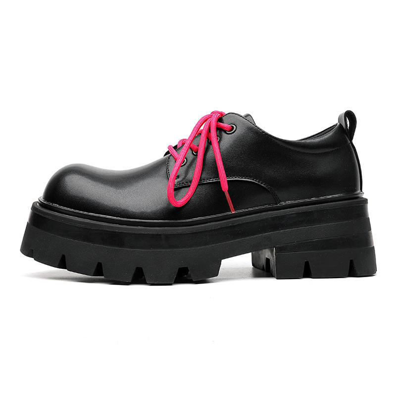 LUOMAIKE Microfiber Leather Casual Shoes Men's Black