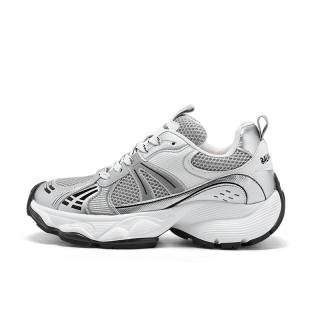 XUANBAHUI Microfiber Leather Slip Resistant, Abrasion Resistant, Lightweight Low top Chunky Sneakers Unisex